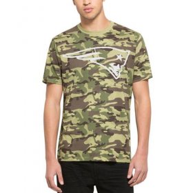 Wholesale Cheap Men\'s New England Patriots \'47 Camo Alpha T-Shirt