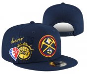 Cheap Denver Nuggets Stitched Snapback 75th Anniversary Hats 004