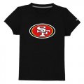 Wholesale Cheap San Francisco 49ers Sideline Legend Authentic Logo Youth T-Shirt Black