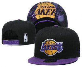 Cheap Los Angeles Lakers Snapback Ajustable Cap Hat YD 20-04-07-19