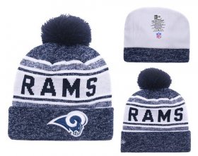 Cheap NFL Los Angeles Rams Logo Stitched Knit Beanies 009