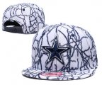 Cheap Cowboys Team Logo White Adjustable Hat TX