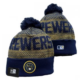 Cheap Milwaukee Brewers Knit Hats 0010