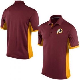 Wholesale Cheap Men\'s Nike NFL Washington Redskins Burgundy Team Issue Performance Polo