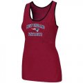 Wholesale Cheap Women's Nike New England Patriots Heart & Soul Tri-Blend Racerback Stretch Tank Top Red