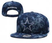 Cheap Cowboys Team Logo Smoke Gray Adjustable Hat YD