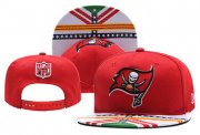 Cheap Buccaneers Fresh Logo Red 2019 Draft Adjustable Hat YD