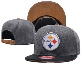 Cheap NFL Pittsburgh Steelers Team Logo Snapback Adjustable Hat