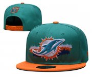 Cheap Miami Dolphins Stitched Snapback Hats 062