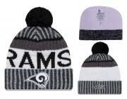 Cheap NFL Los Angeles Rams Logo Stitched Knit Beanies 007