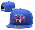 Cheap New York Giants Team Logo Royal 1925 Anniversary Adjustable Hat YD