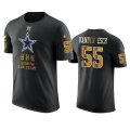 Wholesale Cheap Cowboys #55 Leighton Vander Esch Black Men's Black History Month T-Shirt