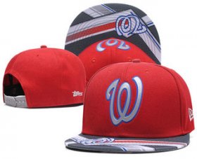 Cheap Washington Nationals Snapback Ajustable Cap Hat 7