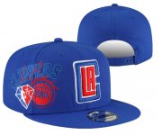 Cheap Los Angeles Clippers Stitched Snapback 75th Anniversary Hats 011