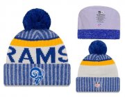 Cheap NFL Los Angeles Rams Logo Stitched Knit Beanies 001