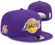 Cheap Los Angeles Lakers Stitched Snapback Hats 0088