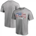 Wholesale Cheap Men's Seattle Seahawks Pro Line by Fanatics Branded Heathered Gray Banner Wave T-Shirt