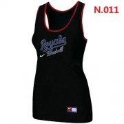 Wholesale Cheap Women's Nike Kansas City Royals Tri-Blend Racerback Stretch Tank Top Black