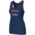 Wholesale Cheap Women's Nike Arizona Cardinals Heart & Soul Tri-Blend Racerback Stretch Tank Top Blue