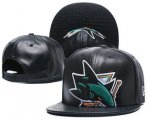 Cheap San Jose Sharks Snapback Ajustable Cap Hat GS 5