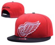 Cheap NHL Detroit Red Wings Stitched Snapback Hats 003