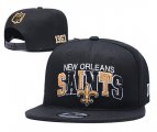 Cheap Saints Team Logo Black 1967 Anniversary Adjustable Hat YD