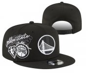 Cheap Golden State Warriors Stitched Snapback 75th Anniversary Hats 020