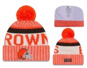 Cheap NFL Cleverland Browns Logo Stitched Knit Beanies 002