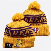 Cheap Los Angeles Lakers Kint Hats 043