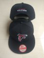 Cheap Falcons Team Logo Black Adjustable Hat LT