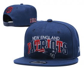 Cheap Patriots Team Logo Navy 1960 Anniversary Adjustable Hat YD