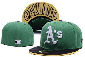 Wholesale Cheap Oakland Athletics fitted hats 03