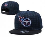 Cheap Titans Team Logo Navy Black Adjustable Hat TX