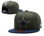 Cheap Cowboys Team Logo Olive Adjustable Hat LT