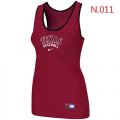 Wholesale Cheap Women's Nike Texas Rangers Tri-Blend Racerback Stretch Tank Top Red