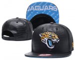 Cheap NFL Jacksonville Jaguars Team Logo Black Snapback Adjustable Hat G98