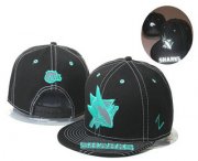 Cheap San Jose Sharks Snapback Ajustable Cap Hat GS 1