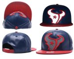 Cheap NFL Houston Texans Team Logo Navy Reflective Snapback Adjustable Hat H265