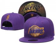 Cheap Los Angeles Lakers Stitched Snapback Hats 050