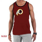 Wholesale Cheap Men's Nike NFL Washington Redskins Sideline Legend Authentic Logo Tank Top Red_2