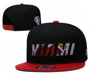 Cheap Miami Heat Stitched Snapback Hats 018