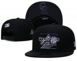 Cheap Colorado Rockies Stitched Snapback Hats 003