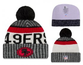 Cheap NFL San Francisco 49ers Logo Stitched Knit Beanies 013