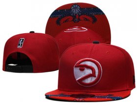 Cheap Atlanta Hawks Stitched 75th Anniversary Snapback Hats 009