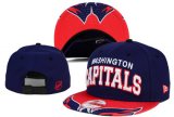 Cheap NHL Washington Capitals Team Logo Navy Snapback Adjustable Hat