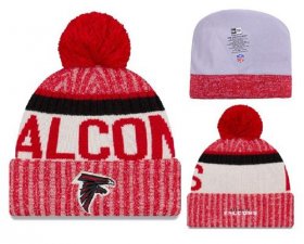 Cheap NFL Atlanta Falcons Logo Stitched Knit Beanies 005