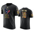 Wholesale Cheap Texans #10 DeAndre Hopkins Black Men's Black History Month T-Shirt