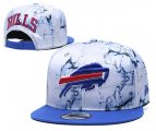 Cheap Bills Team Logo Smoke Blue Adjustable Hat TX