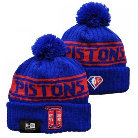 Cheap Detroit Pistons Knit Hats 004