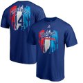 Wholesale Cheap Los Angeles Dodgers #14 Enrique Hernandez Majestic 2019 Spring Training Big & Tall Name & Number T-Shirt Royal